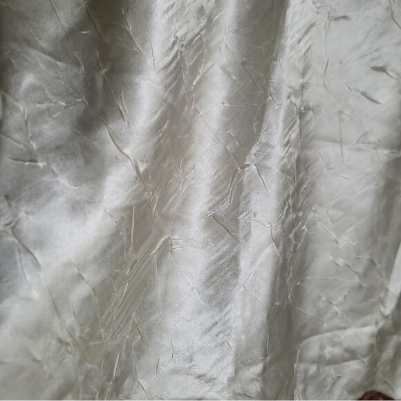 Y2k Babydoll Lace Trim Tank Cami Polyester Cream Sz L No boundaries Fairy Grunge - Picture 6 of 6